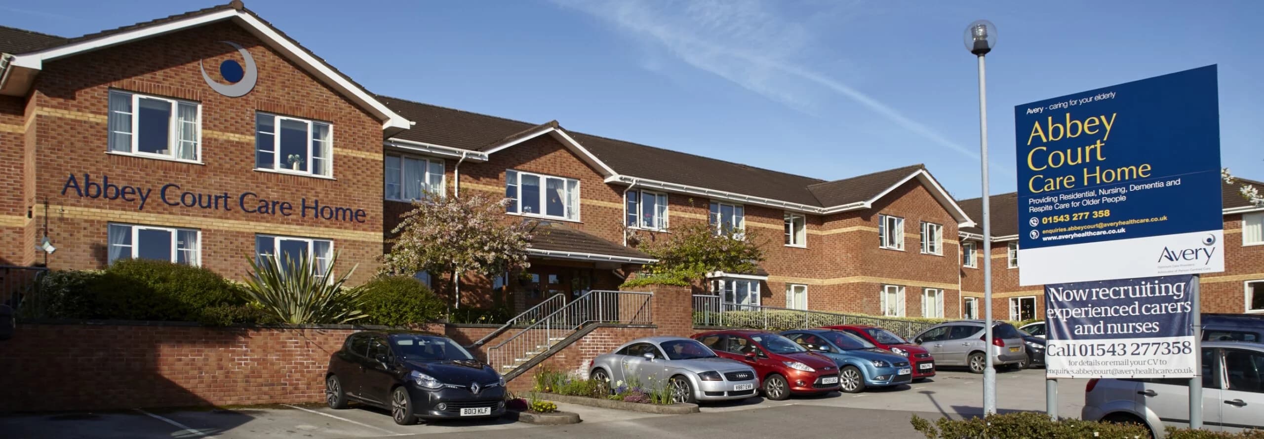Exterior at Abbey Court Care Home