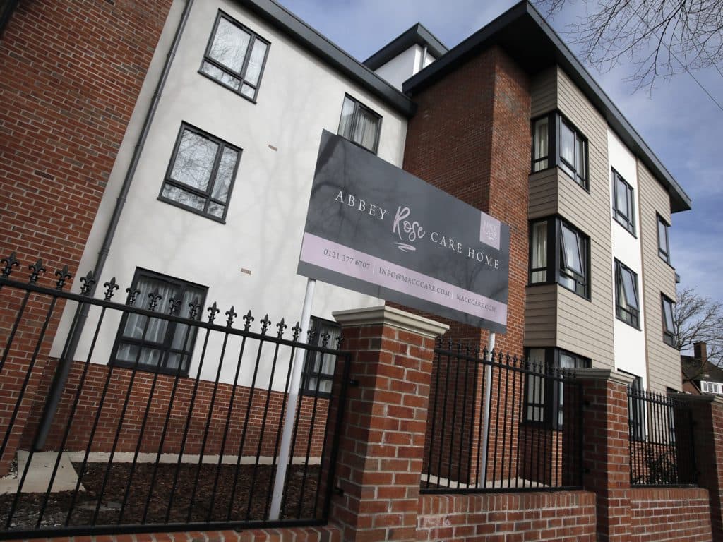 Exterior at Abbey Rose Care Home