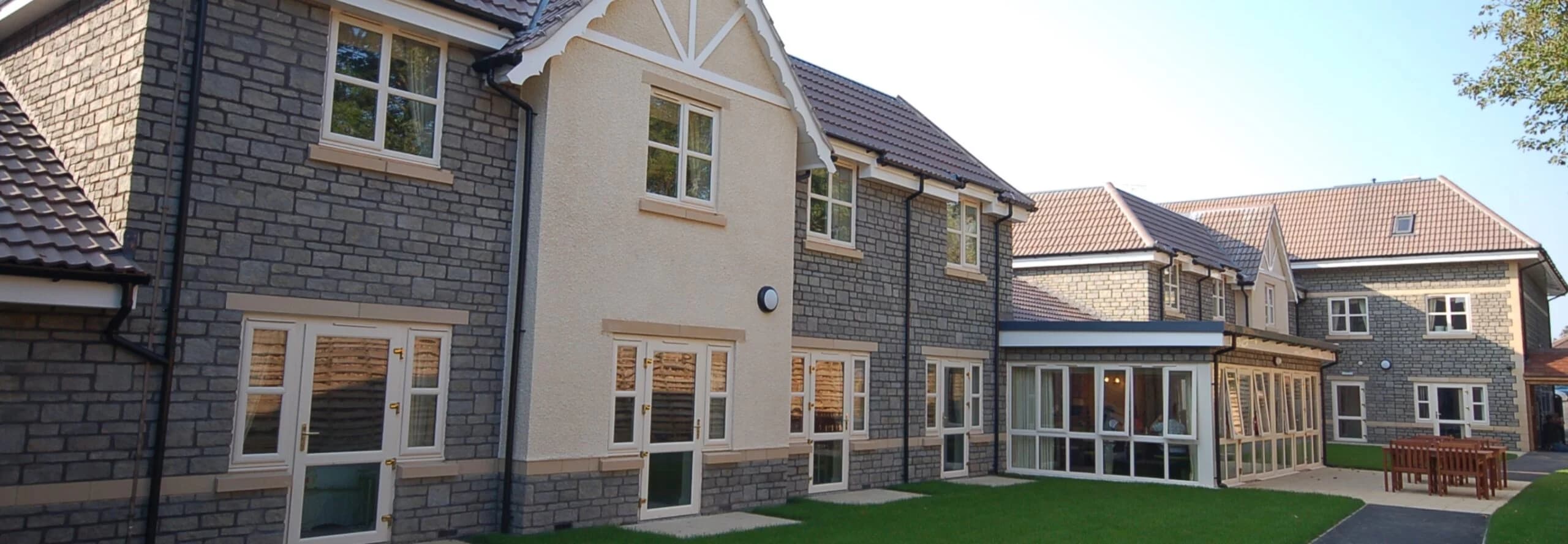 Exterior and garden at Acer House Care Home