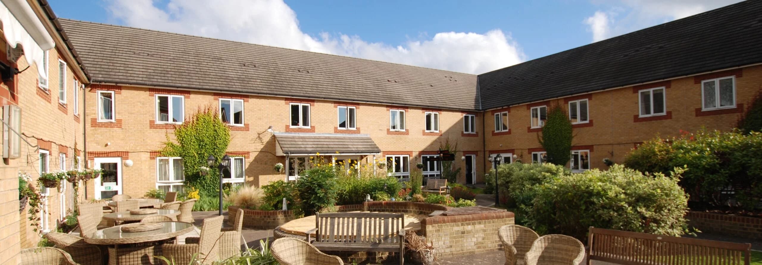 Courtyard at Adelaide Care Home