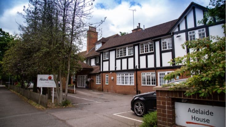 Exterior at Adelaide House Care Home