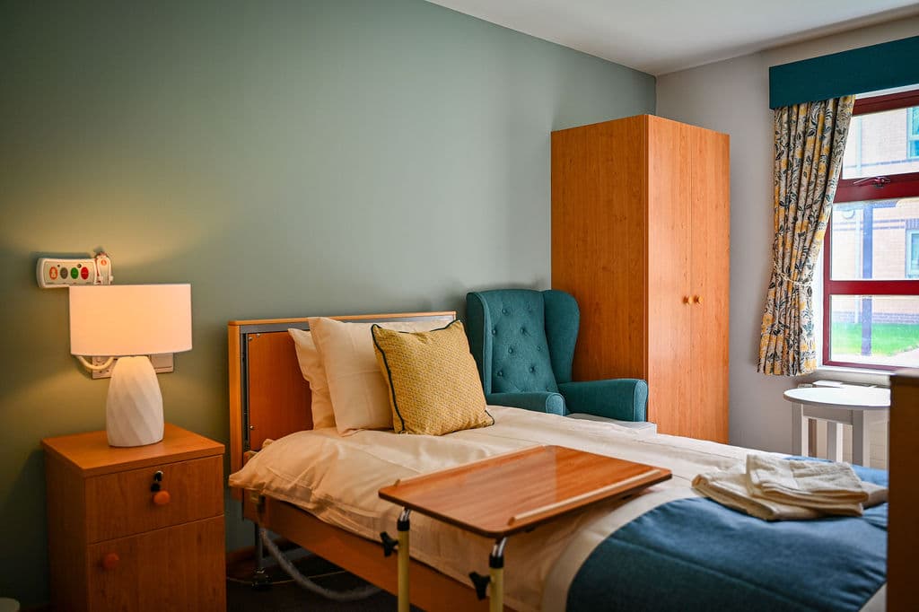 Bedroom at Alderbrook Care Home