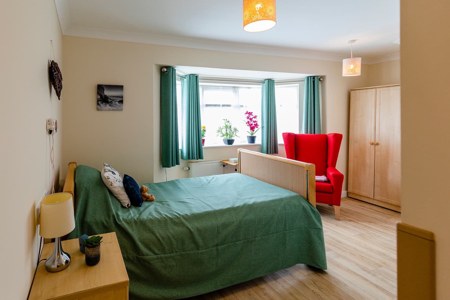 Bedroom at Aldersmead Care Home