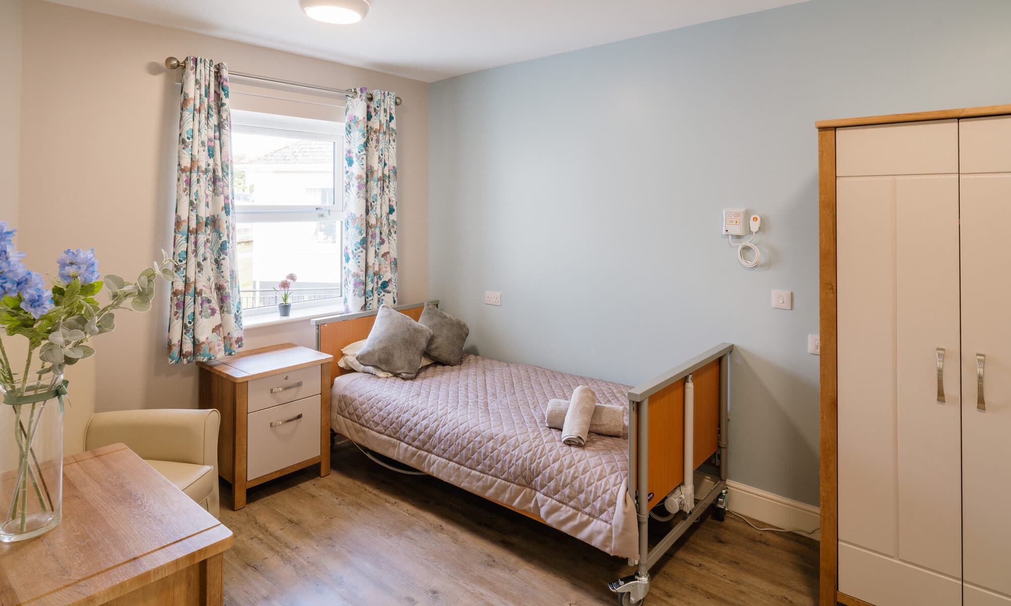 Bedroom at Amberley House Care Home