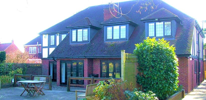 Exterior and garden at An Darach House