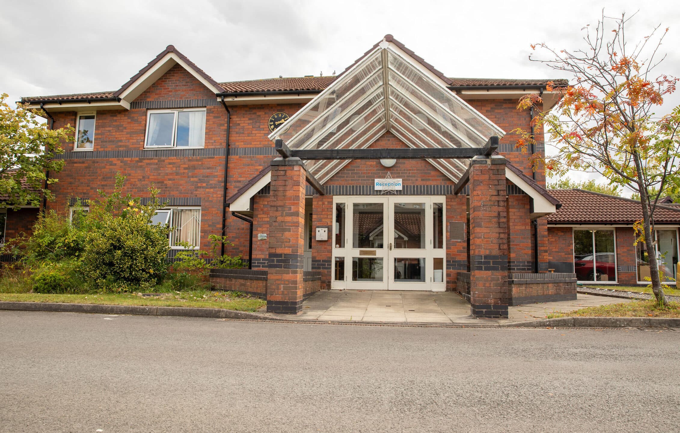 Entrance at Arncliffe Court Care Home