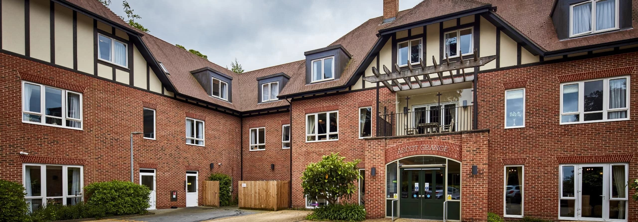 Entrance at Ascot Grange Care Home