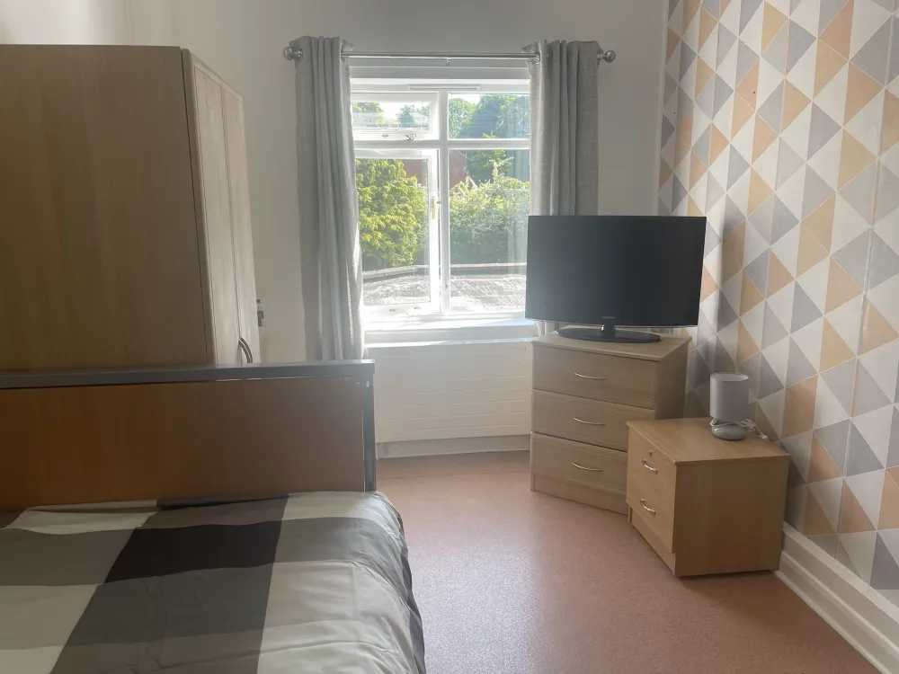 Bedroom at Ashford House Care Home