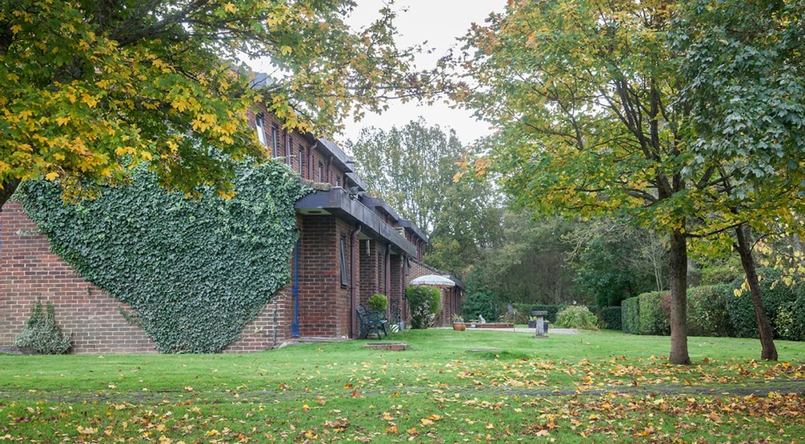 Exterior and garden at Ashurst Park Care Home