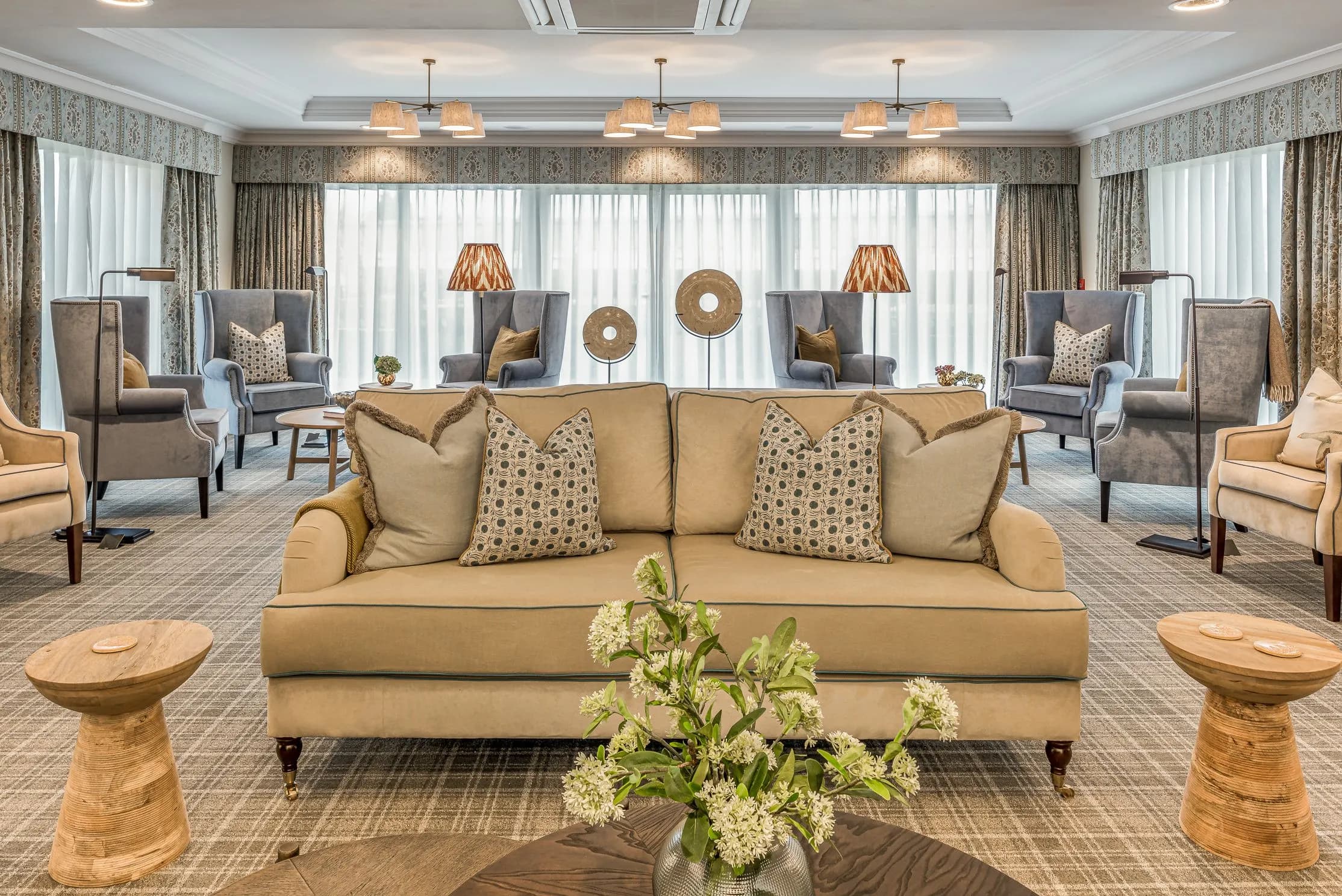 Lounge at Aspen Manor Care Home