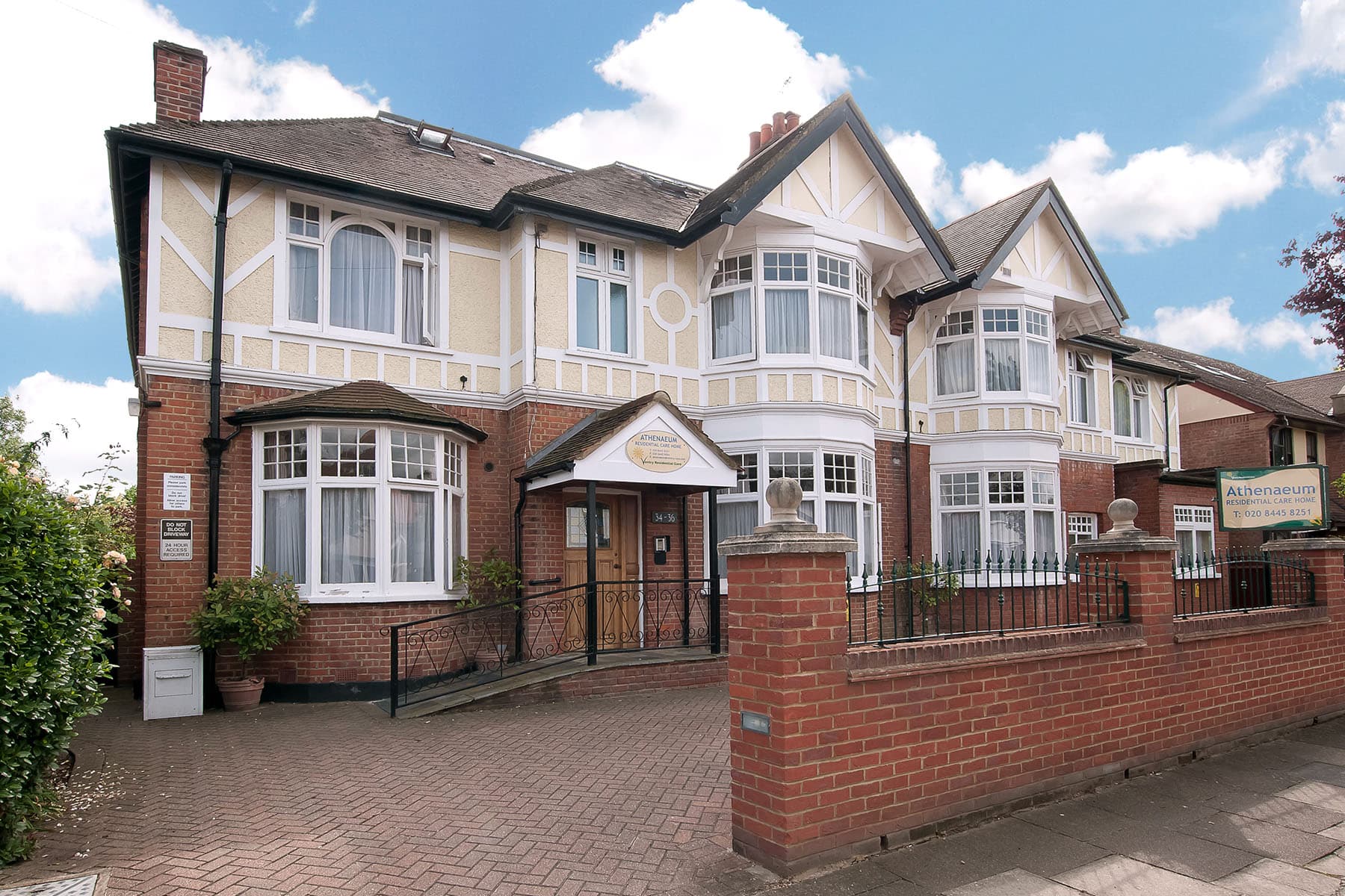 Exterior at Athenaeum Residential Care Home