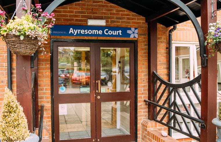 Entrance at Ayresome Court