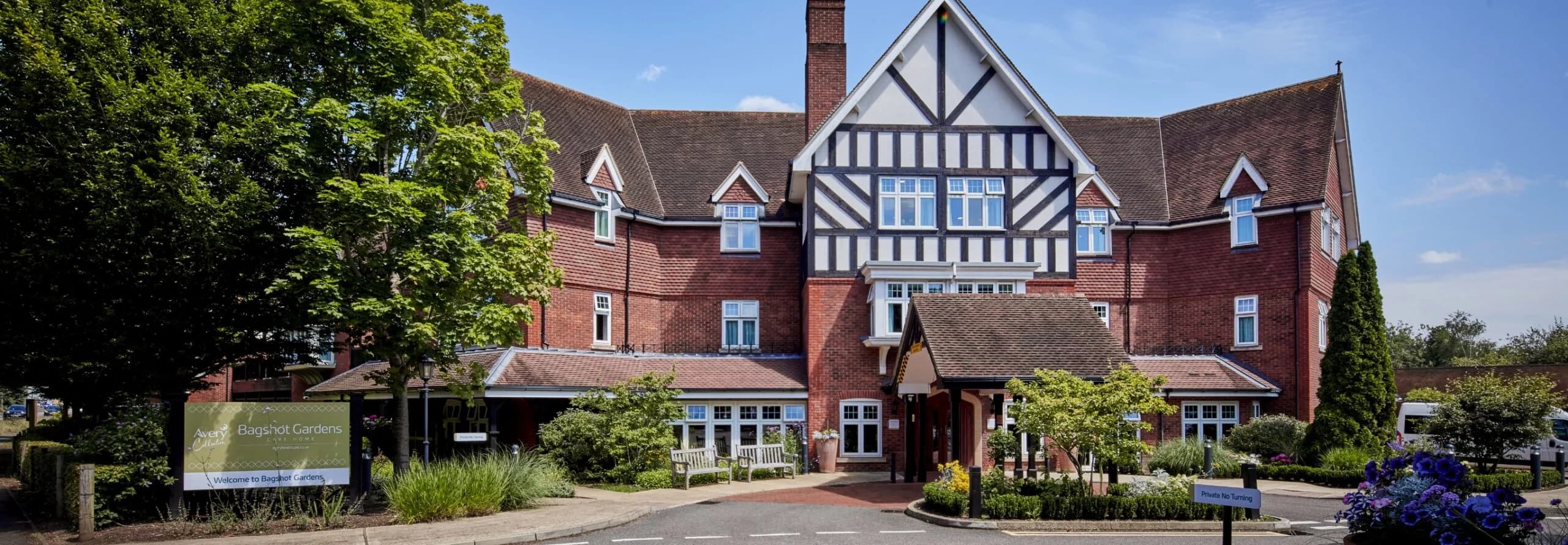 Exterior at Bagshot Gardens Care Home