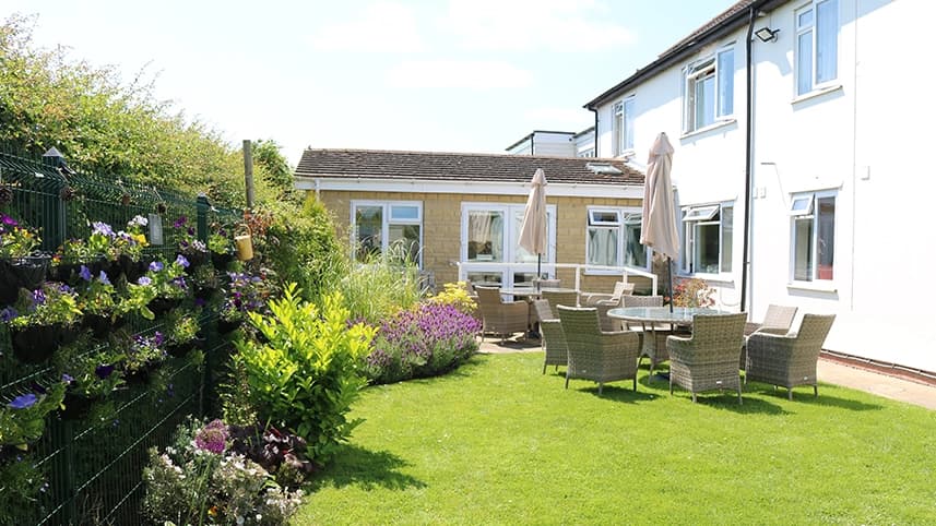 Garden at Beech Lodge Nursing Home