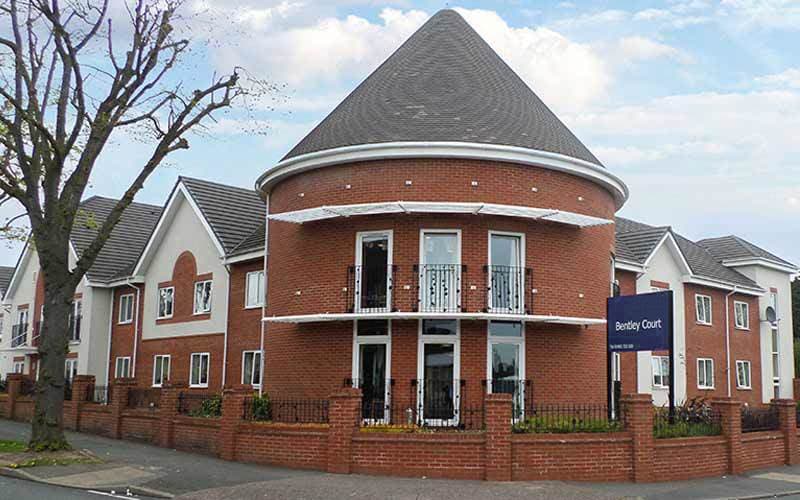 Exterior at Bentley Court Care Home
