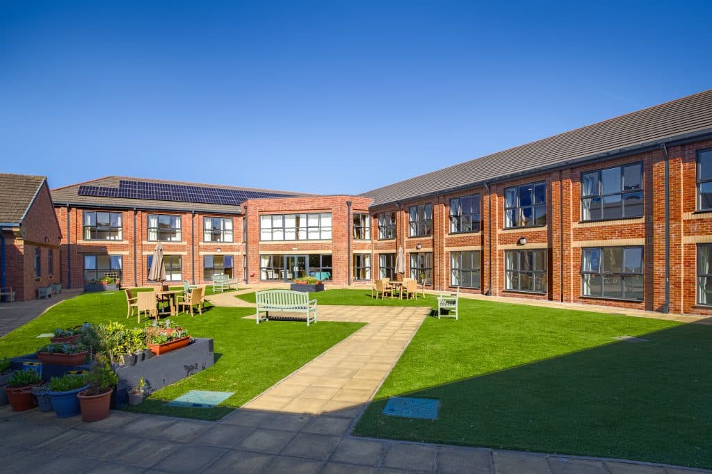 Courtyard at Bispham Gardens