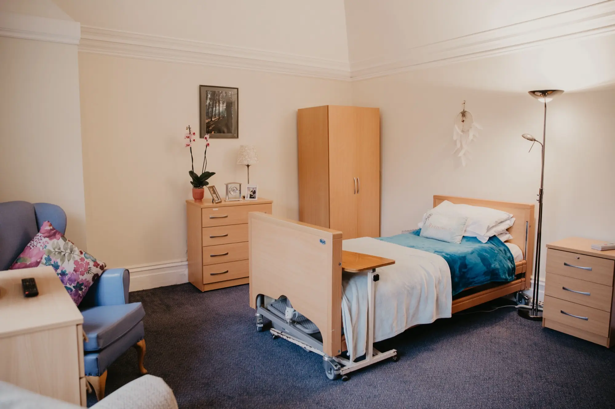 Bedroom at Blenheim Care Home