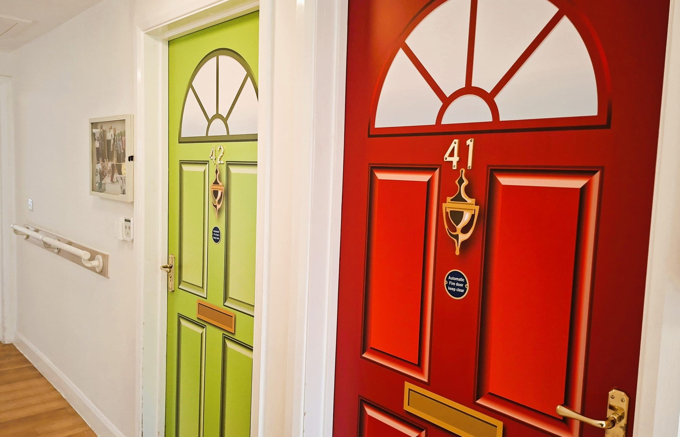 Interior corridor at Broomfield Residential Care