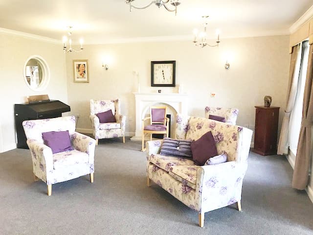 Lounge at Buckingham Care Home