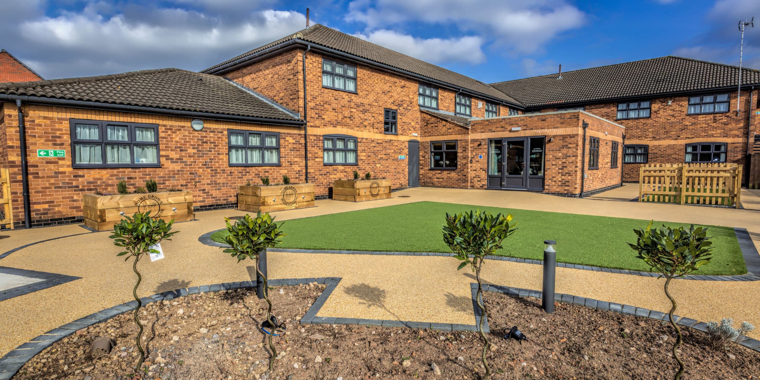 Exterior at Buddleia House Care Home