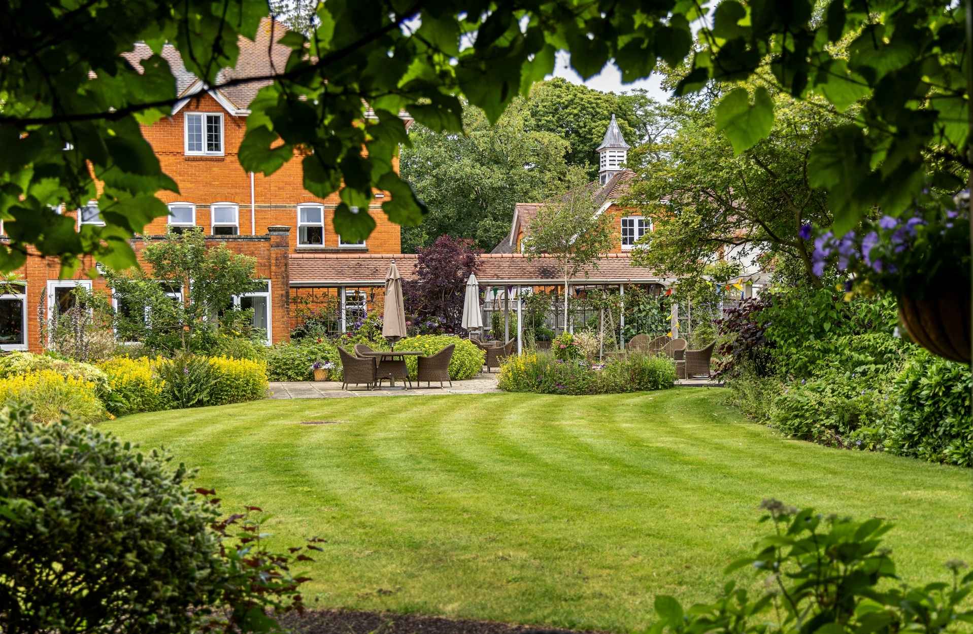 Exterior and garden at Canford Chase