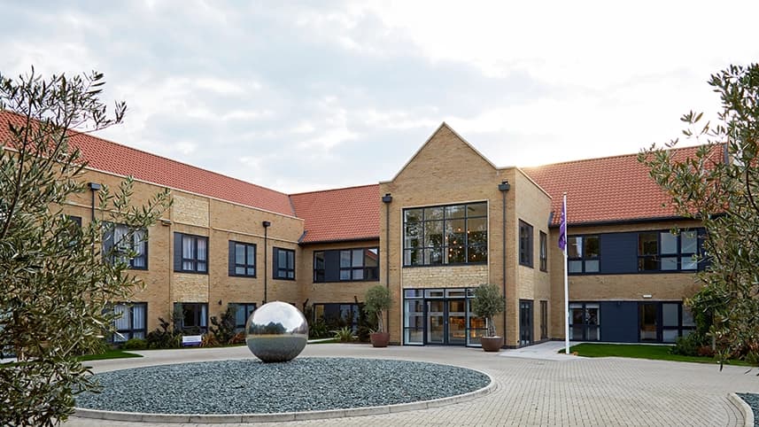 Exterior at Castor Lodge Care Home