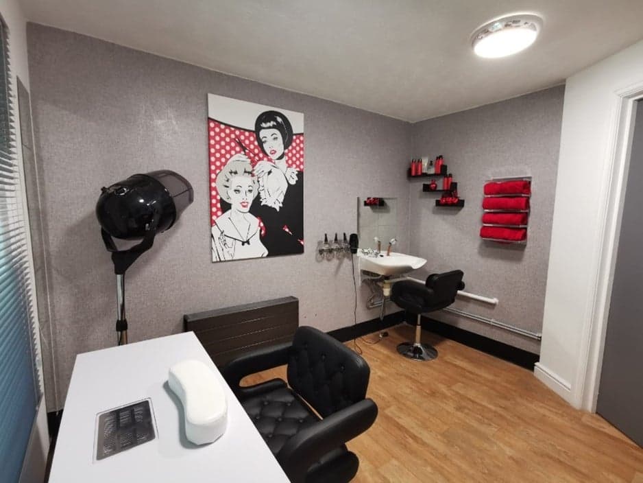 Hair salon at Chapel Lodge