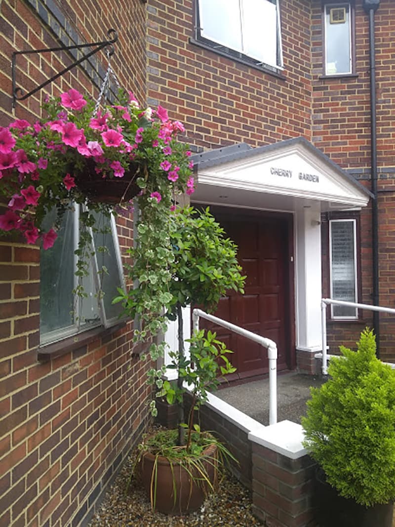 Entrance at Cherry Garden