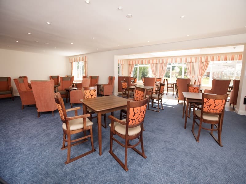 Lounge at Chippendayle Lodge Residential Care Home