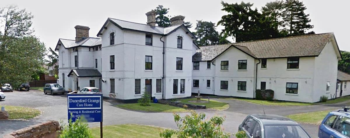 Exterior at Danesford Grange Care Home
