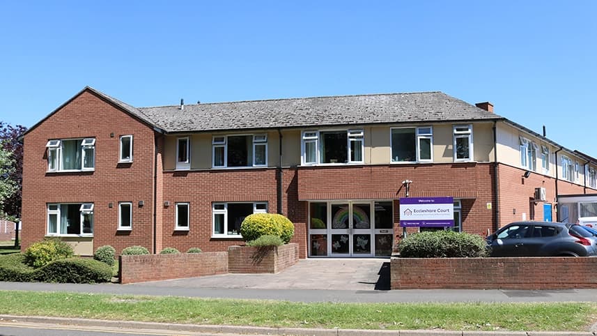 Exterior at Eccleshare Court