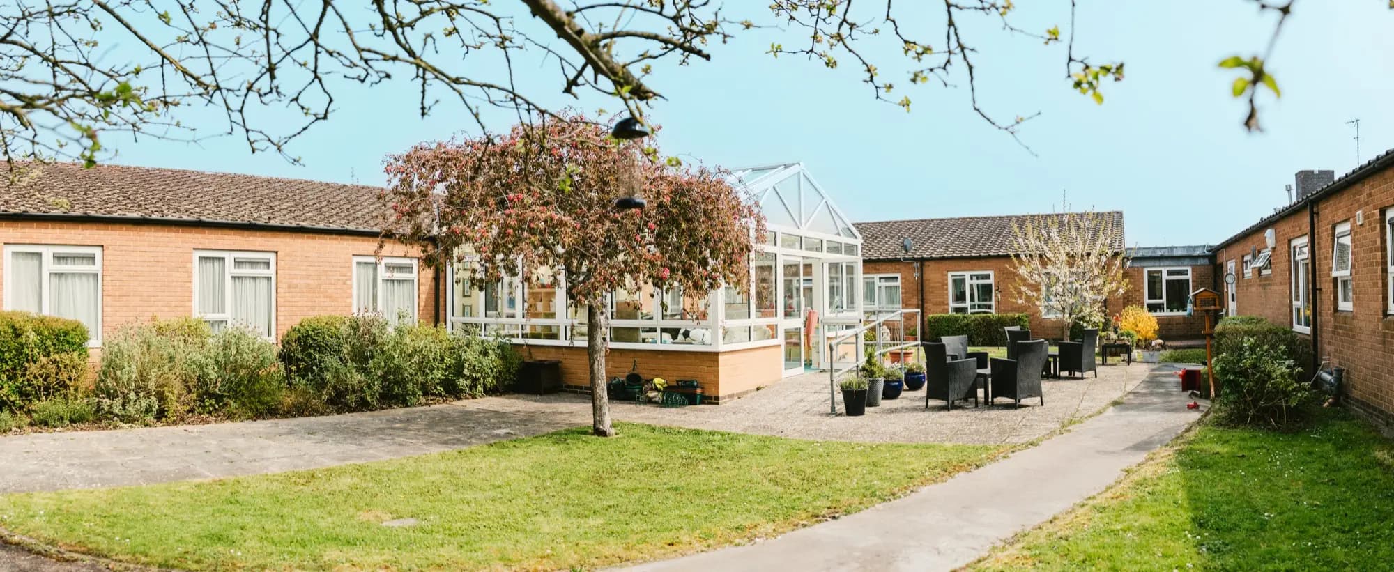 Garden at Edgehill Care Home