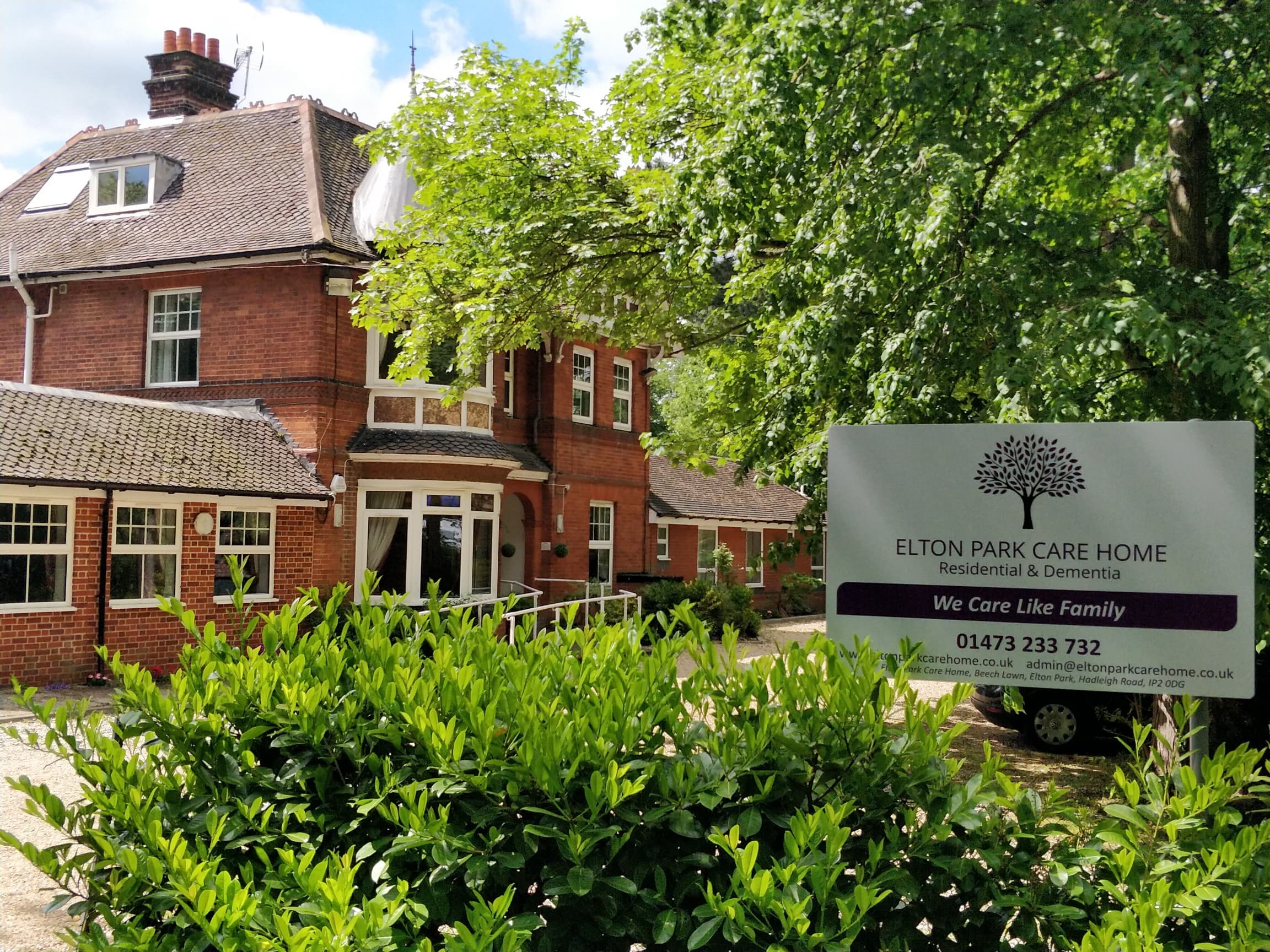 Exterior at Elton Park Care Home
