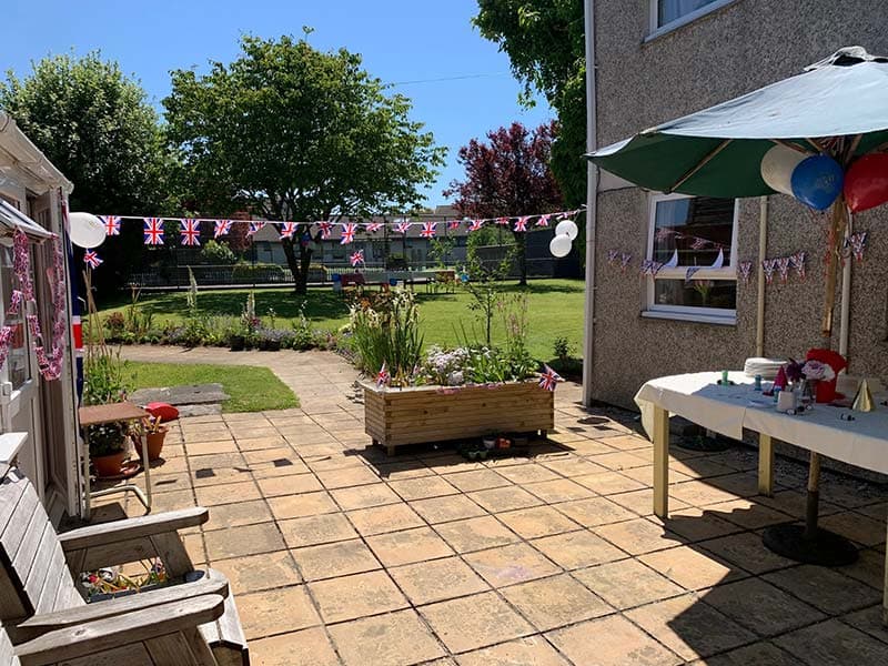 Garden at Fairholme Nursing Home