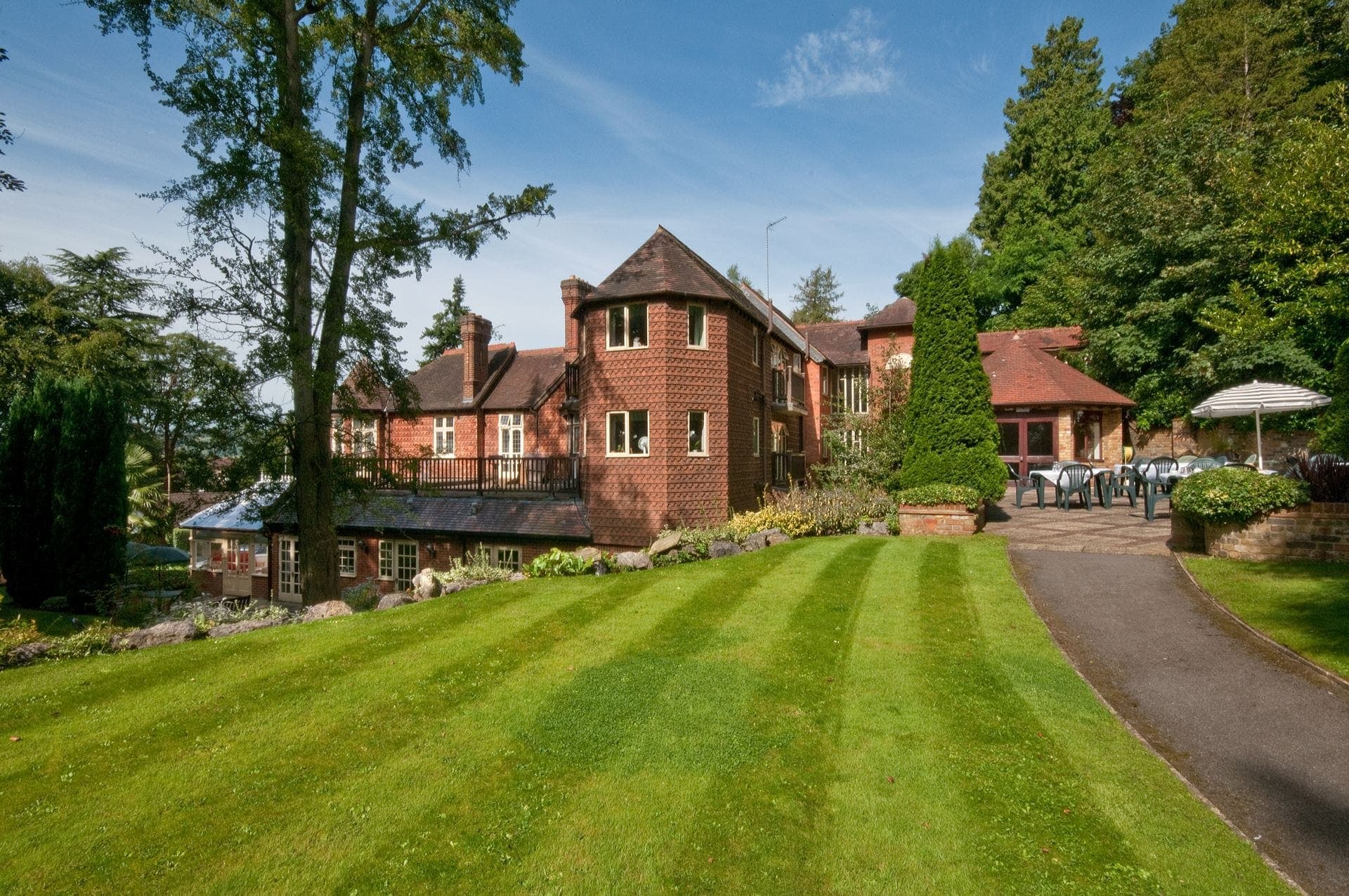 Garden at Garth House