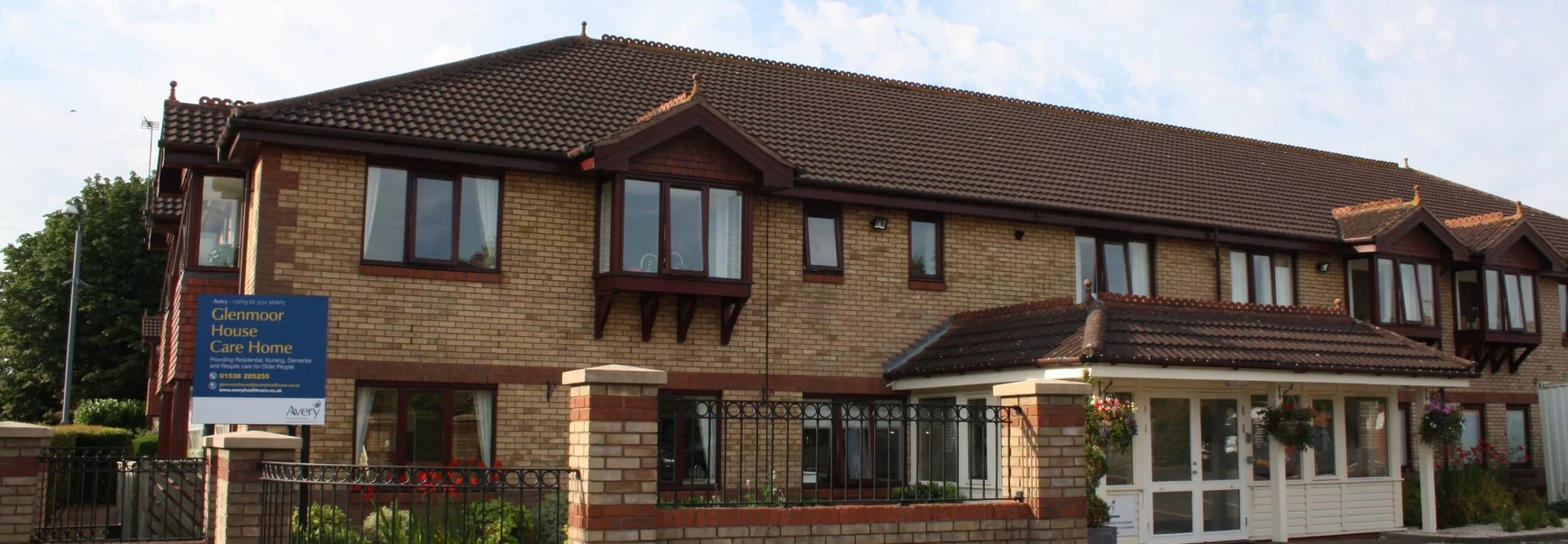Exterior at Glenmoor House Care Home