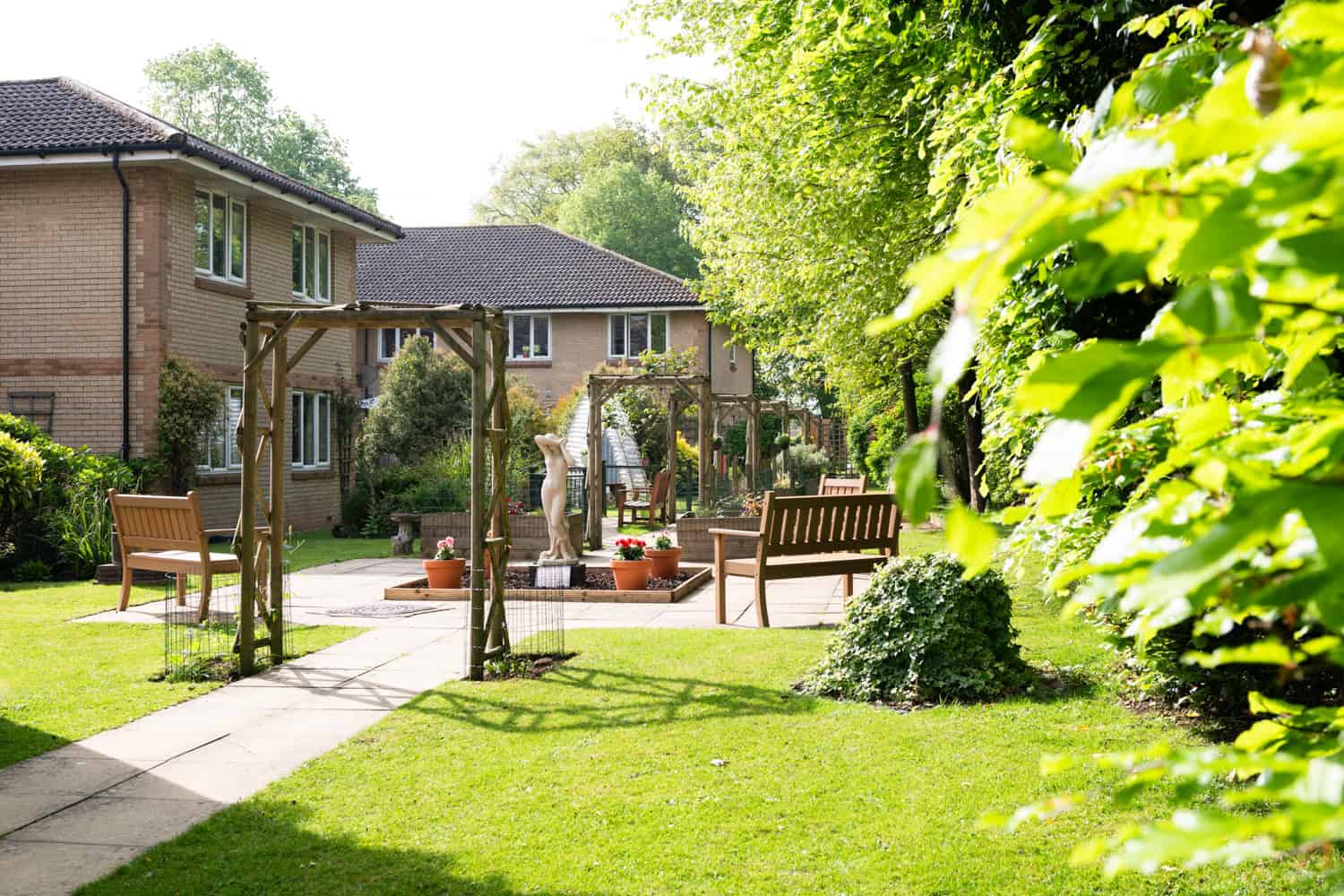 Garden at Goodwins Hall Care Home