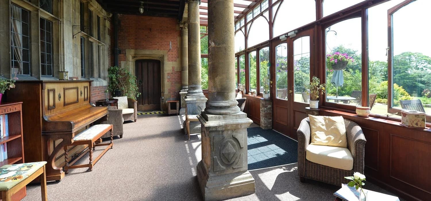 Conservatory at Grimston Court