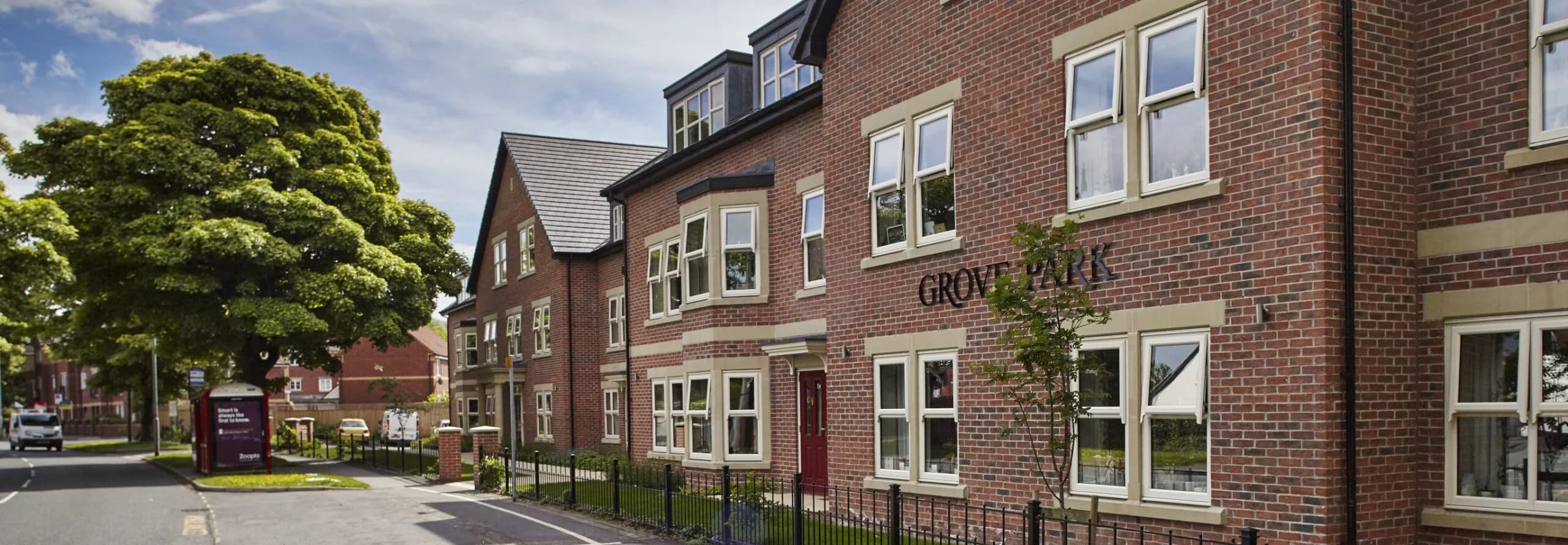 Exterior at Grove Park Care Home