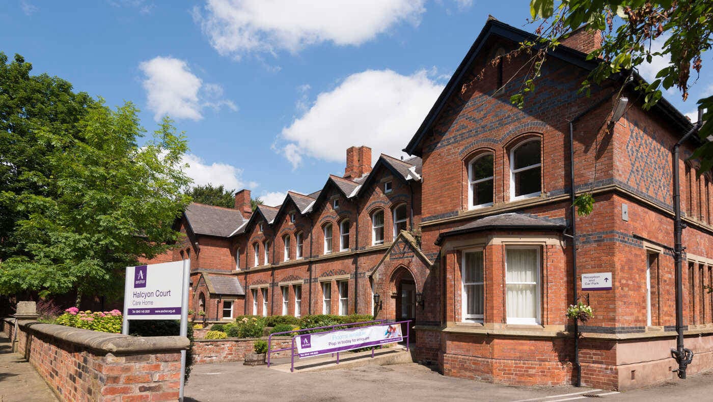 Exterior at Halcyon Court Care Home