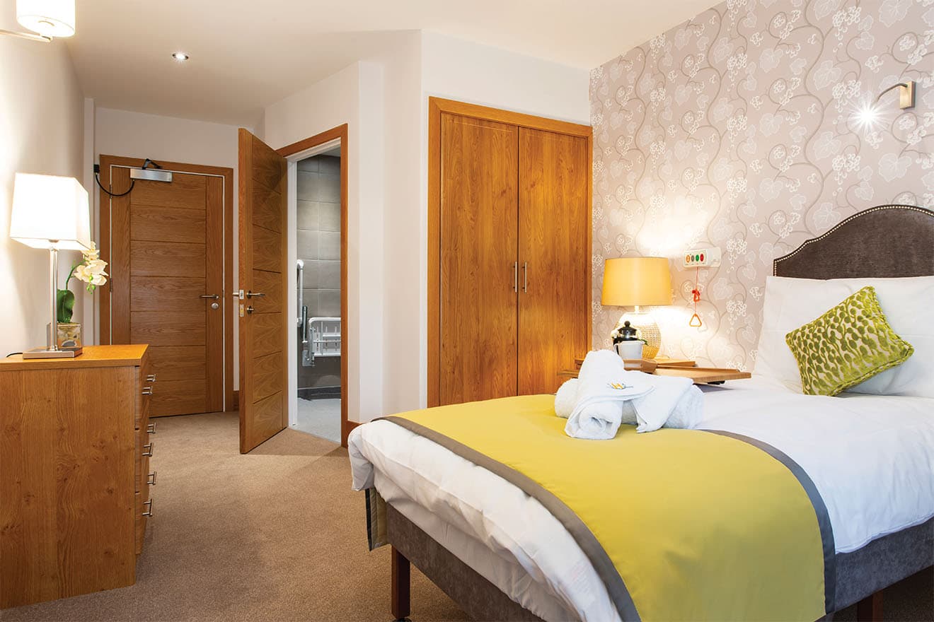 Bedroom at Haling Park Care Home
