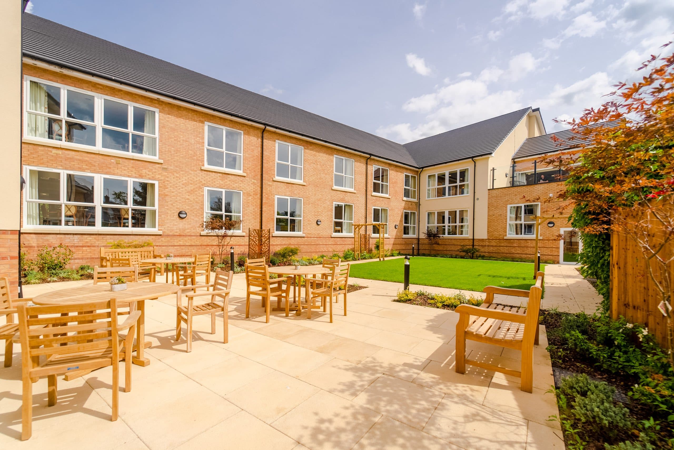 Courtyard at Halmer Court