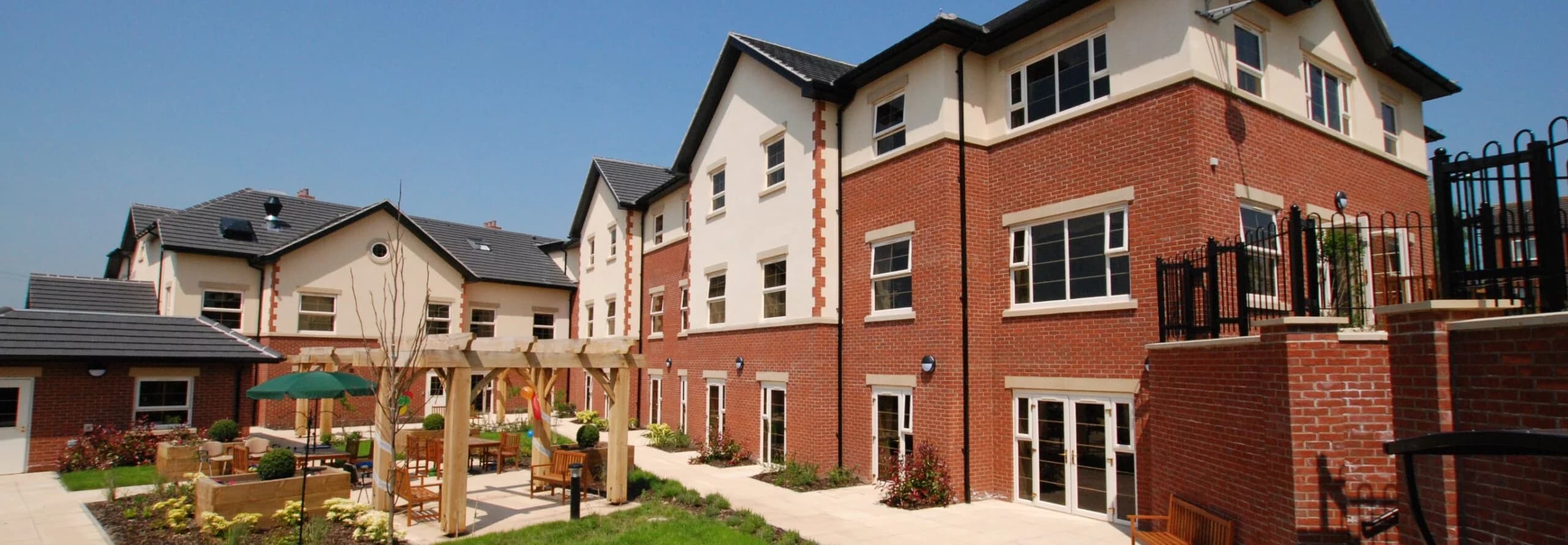 Exterior at Hanford Court Care Home