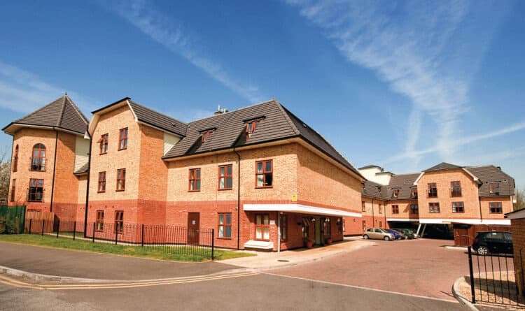 Exterior at Heathlands Care Home