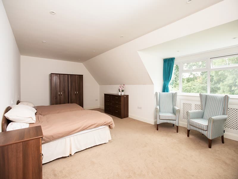 Bedroom at Hillbeck Residential Care Home