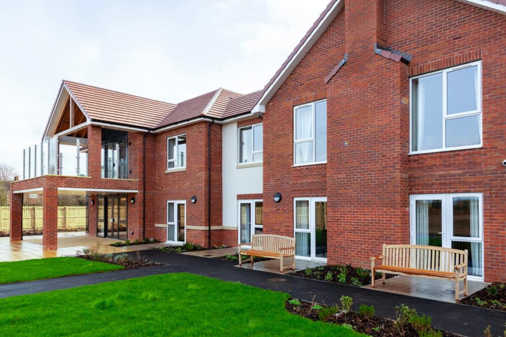 Exterior at Humberston House Care Home