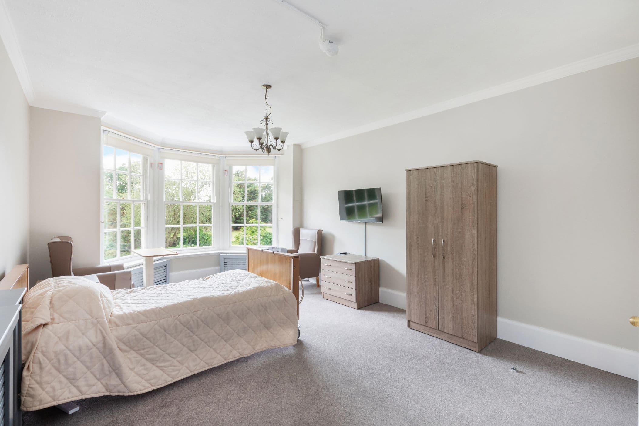 Bedroom at Kestrel Grove Care Home