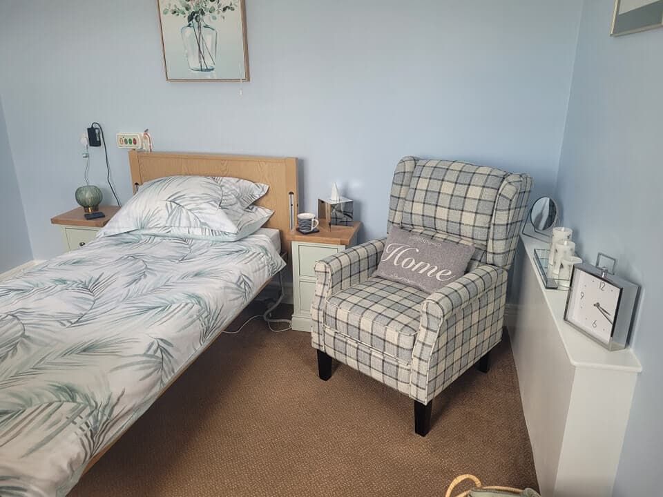 Bedroom at Kings Court Care Home