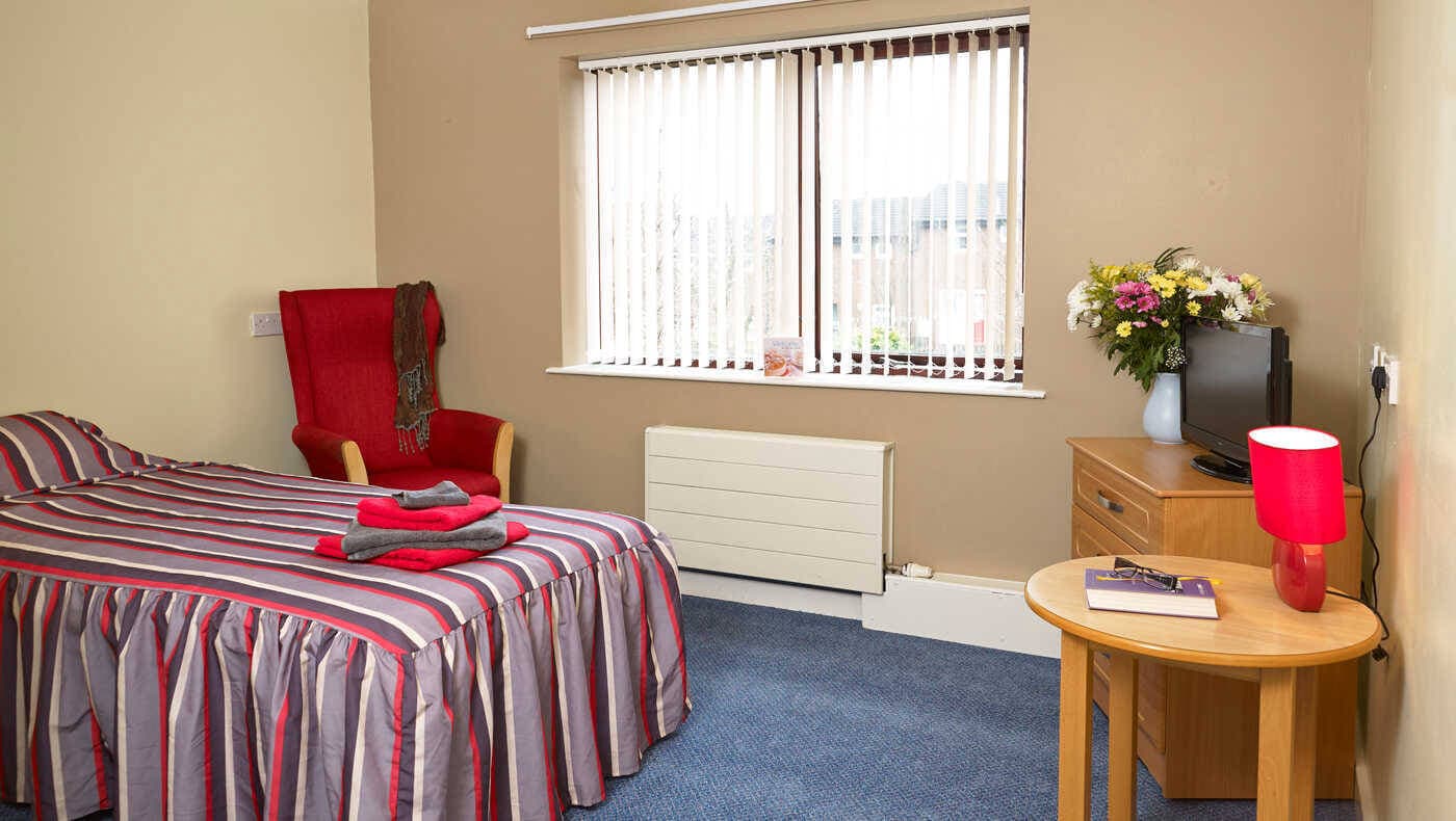 Bedroom at Larchfield