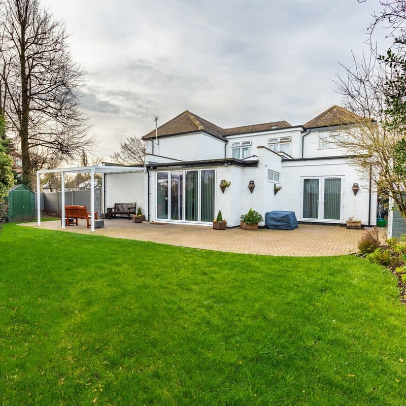 Exterior and garden at Maison Moti Care Home